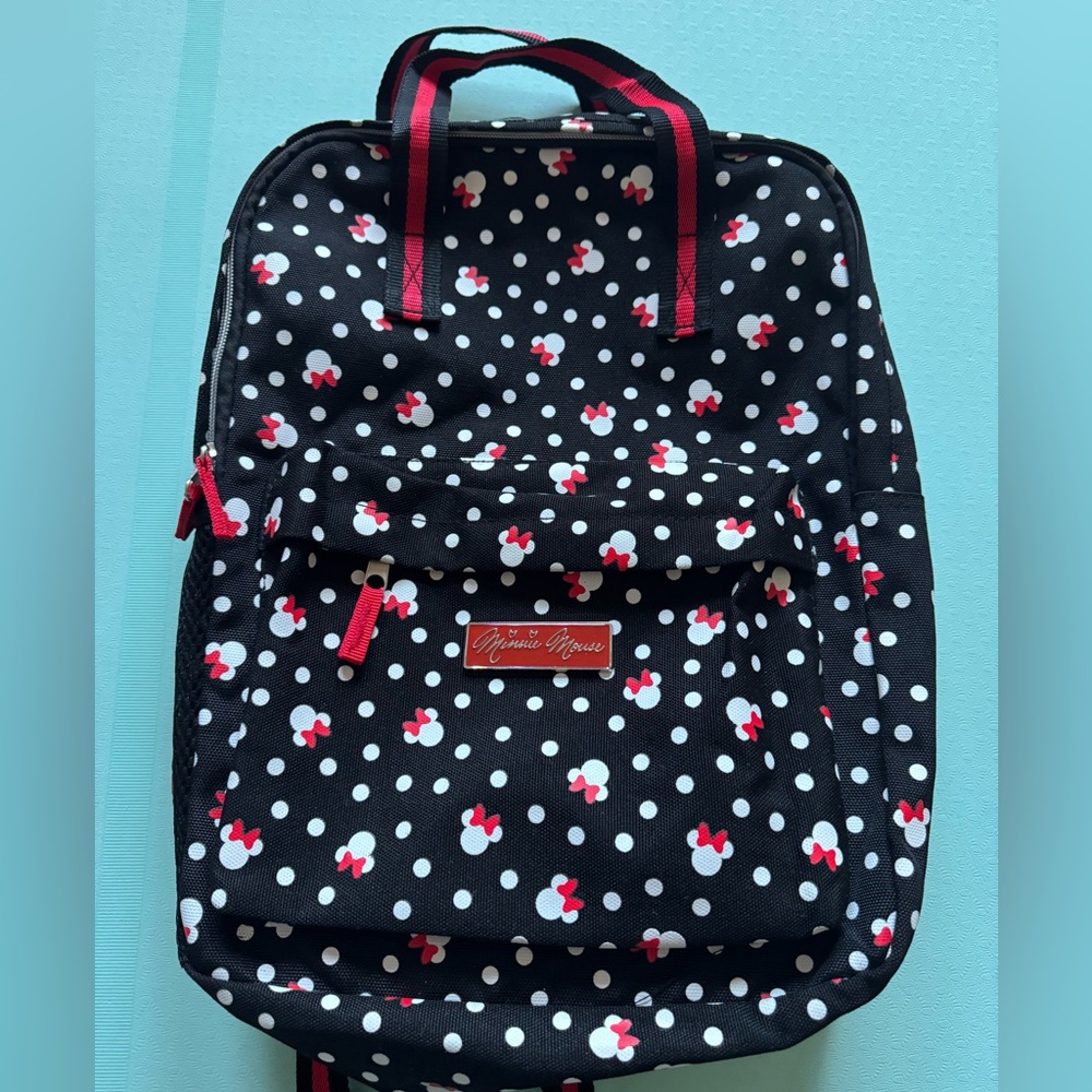 Minnie Mouse backpack.